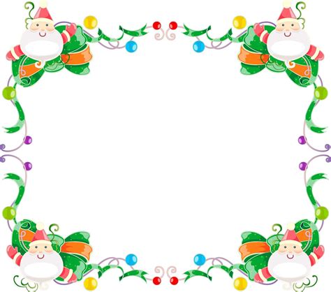 festive clip art borders